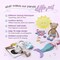 Easy kullaloo Cut & Sew fabric panel "HAPPY FARM" – Sew your own teddy cloth doll with clothing & accessories